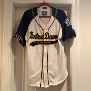 Vintage Notre Dame Baseball Jersey